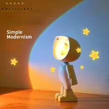 

Sunset Projection Lamp Rainbow Atmosphere Night Light Sunset Light For Bedroom Room Decoration Background Wall Tiktok Table Lamp