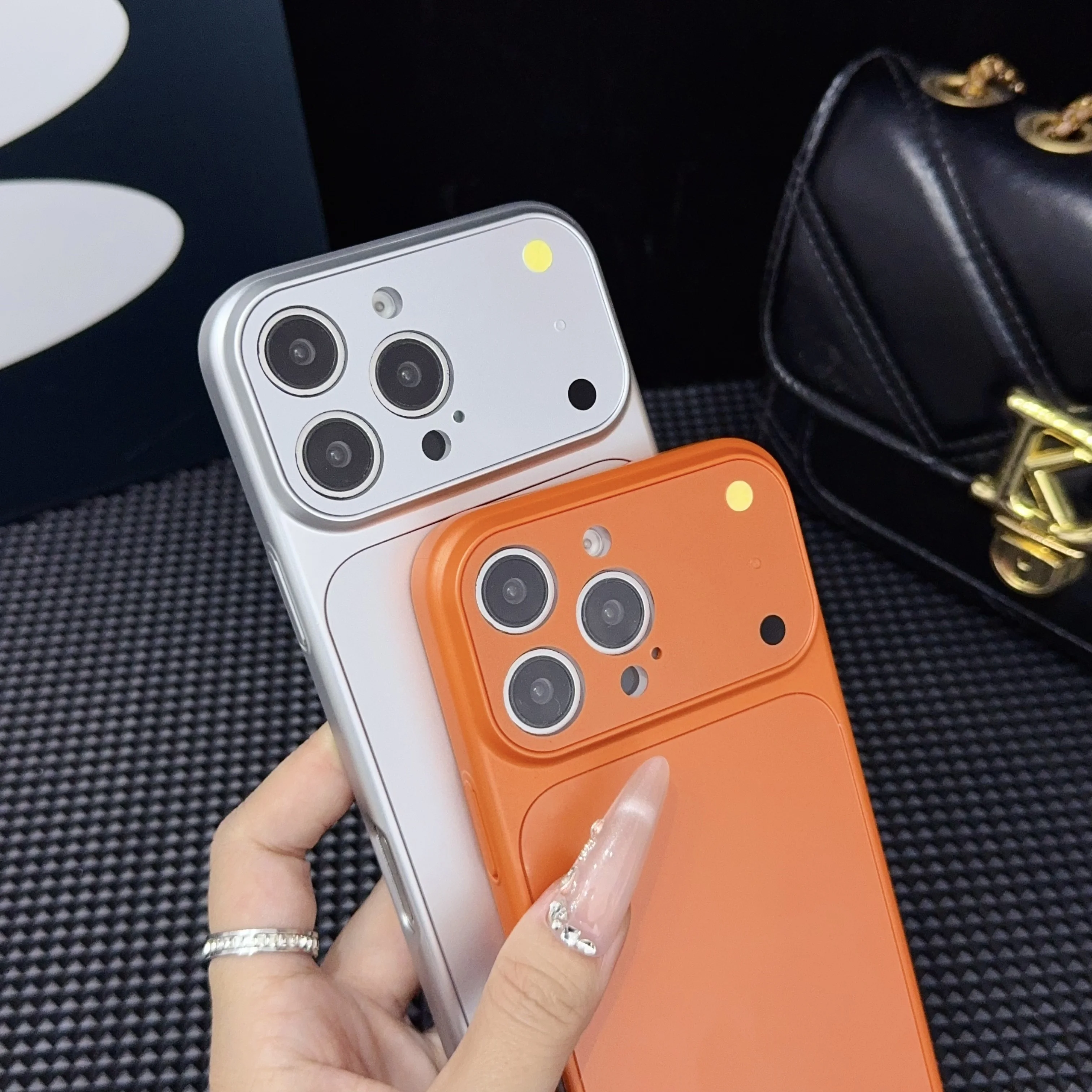 Enhanced Nano Matte Shockproof Phone Case with Original Color Camera Protection