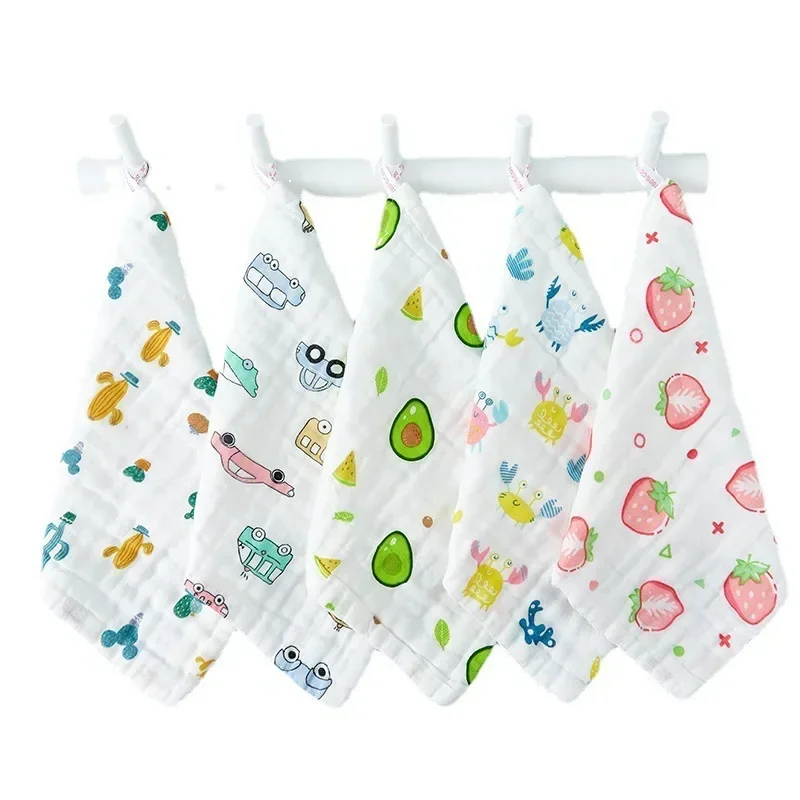 Soft Cotton Baby Face Towels 2