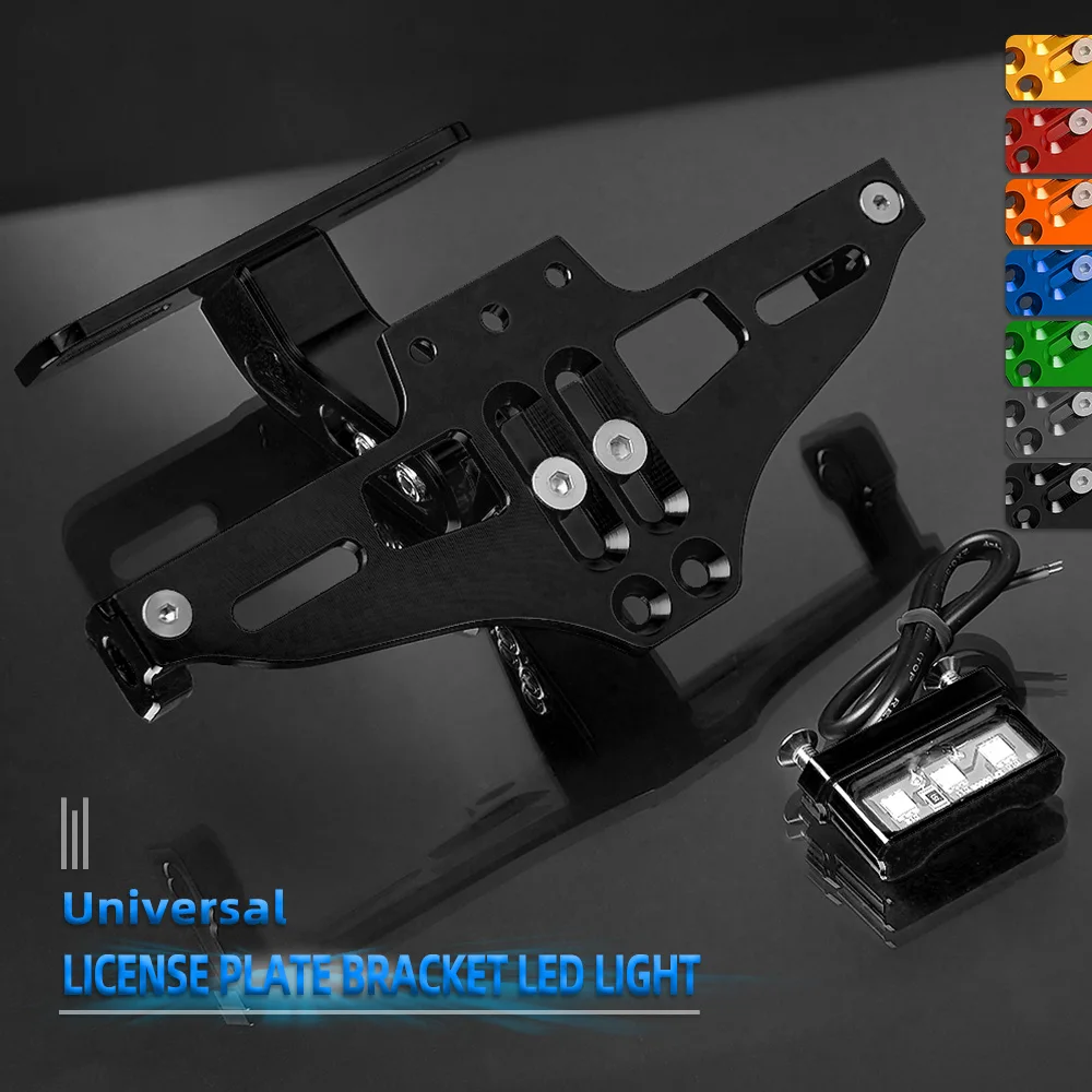 

For SUZUKI GS500 GS 500 1989-2022 2021 Motorcycle Tail Tidy Registration Number License Plate Bracket Holder Turn Signal Light