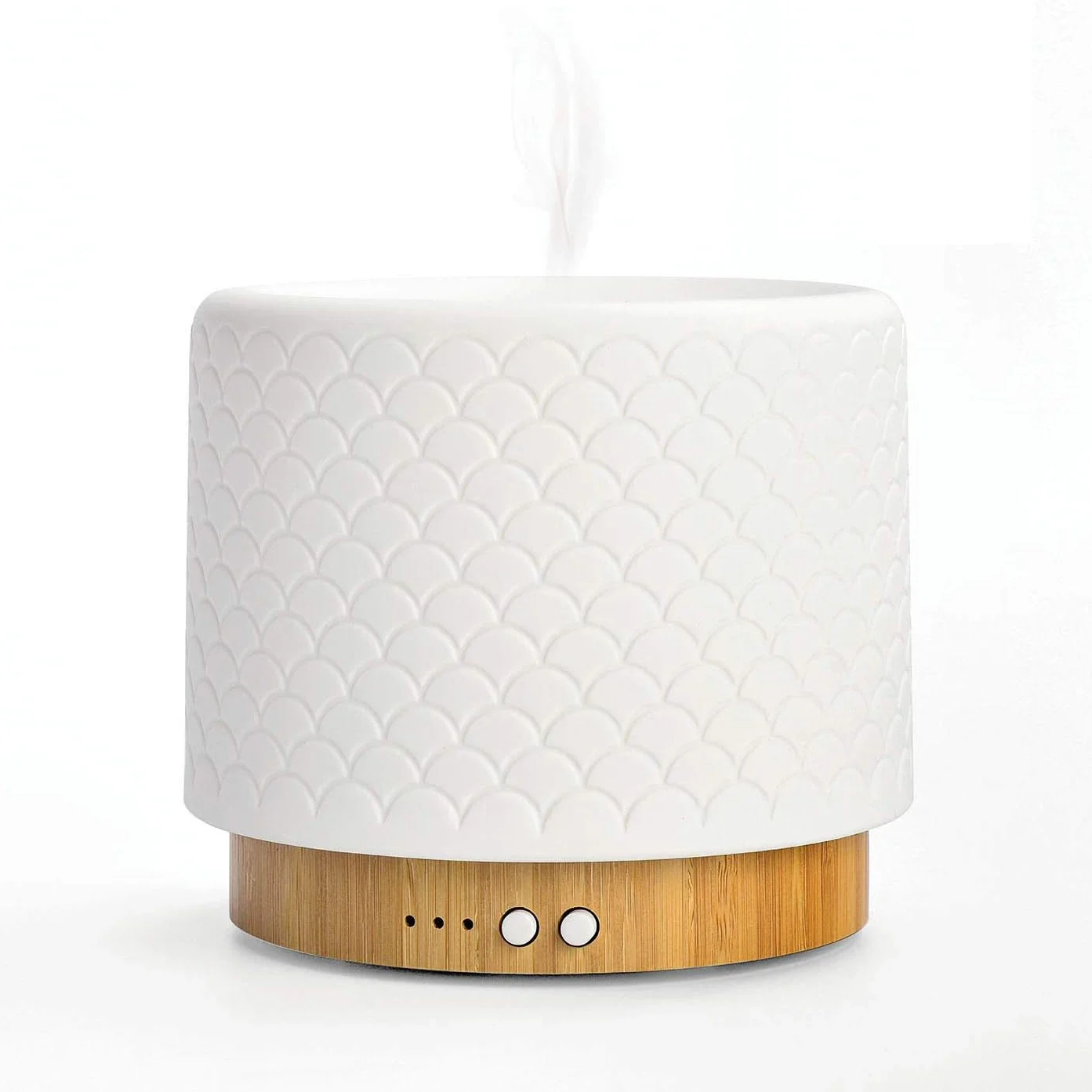 Diffusori di oli essenziali da 280 ml per diffusore di aromaterapia per ambienti domestici Modalità-4 timer 3 modalità luci Spegnimento automatico Umidificatore in ceramica