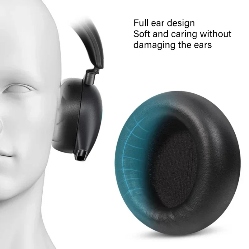 Ear Pads Headphone Earpads For Alienware AW920H Ear Pads Headphone Earpad Replacement Cushions Cover Earmuff