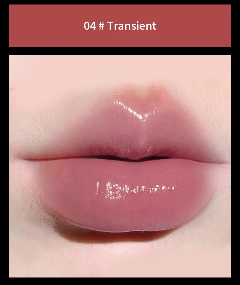 Rotbrauner Lippenstift Wasserfest Feuchtigkeitsspendend Glänzend_voghion.com