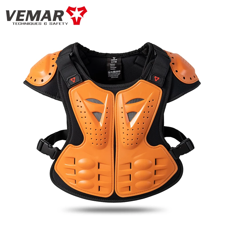 Kid's Motorcycle Armor Vest Protection Motocross Body Armor Jacket Protective Armors Riding DH Moto Full Children