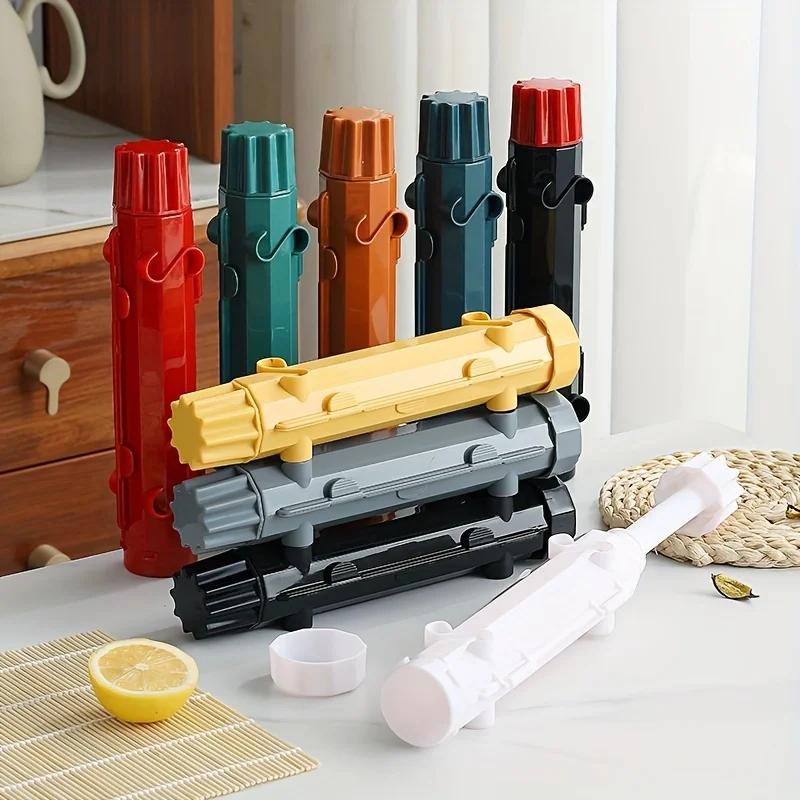 Description Picture 4 of item1PC Push Sushi Model Sushi Making Machine Quick Sushi Bazooka Japanese Rolled Rice Mold Vegetable Meat Rolling Diy Kitchen Tools