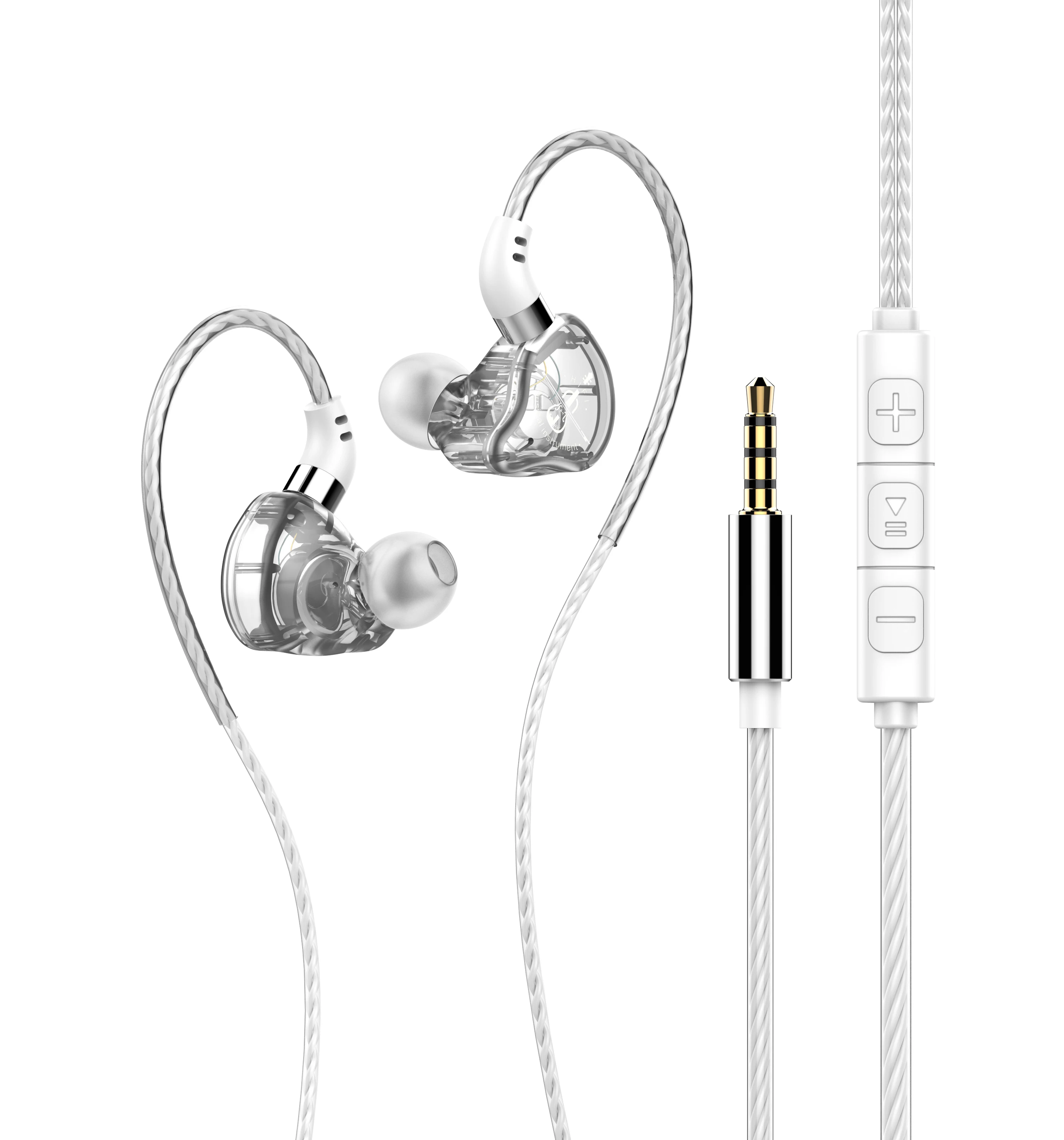 Original AK6 3.5mm Jack Wired Headphones Type C Plug Hifi Bass Stereo Earphone I