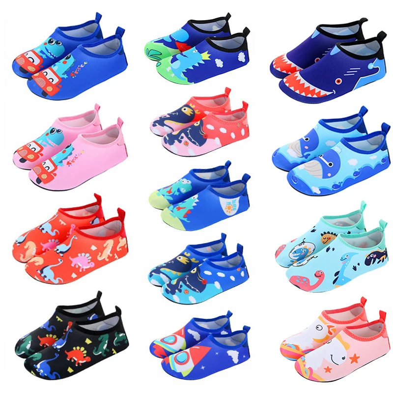 Children Water Beach Shoes Girls Swimming Shoes Quick-Drying Aqua Boys Soft Floor Indoor Slippers Snorkeling Swim Socks water shoes aqua shoes