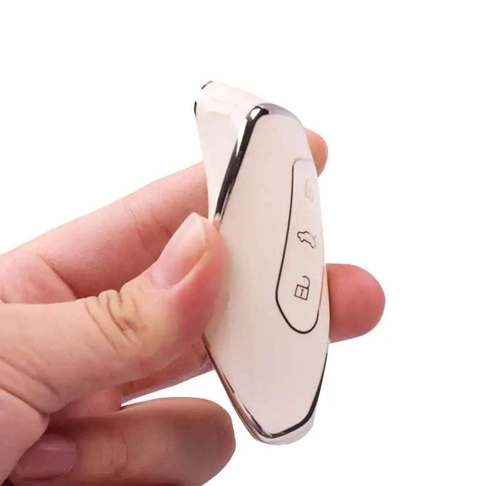 TPU Car Key Case Cover for VW Volkswagen/Golf 8 MK8 ID.3 ID.4 /Cupra/Skoda/Octavia A8/SEAT/Leon MK4 2020 2021/Formentor/Tarraco