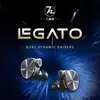 7HZ Legato Dual Dynamic Drivers IEMs In-Ear Monitors Earphones HiFi Wired Headphone with 2Pin 3.5mm Cable Zero Timeless Dioko 2