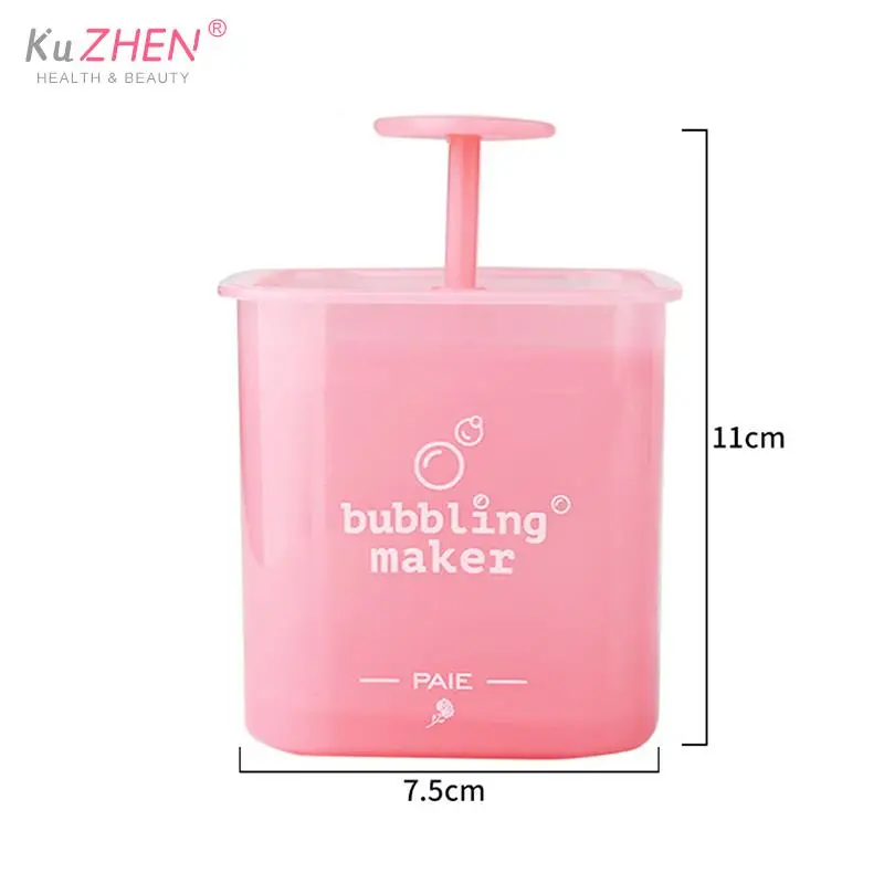 Facial Cleanser Foam Maker Portable Foaming Clean Tool Simple Shower Bath  Shampoo Bubble Maker for Face Clean Tool Reusable New - AliExpress