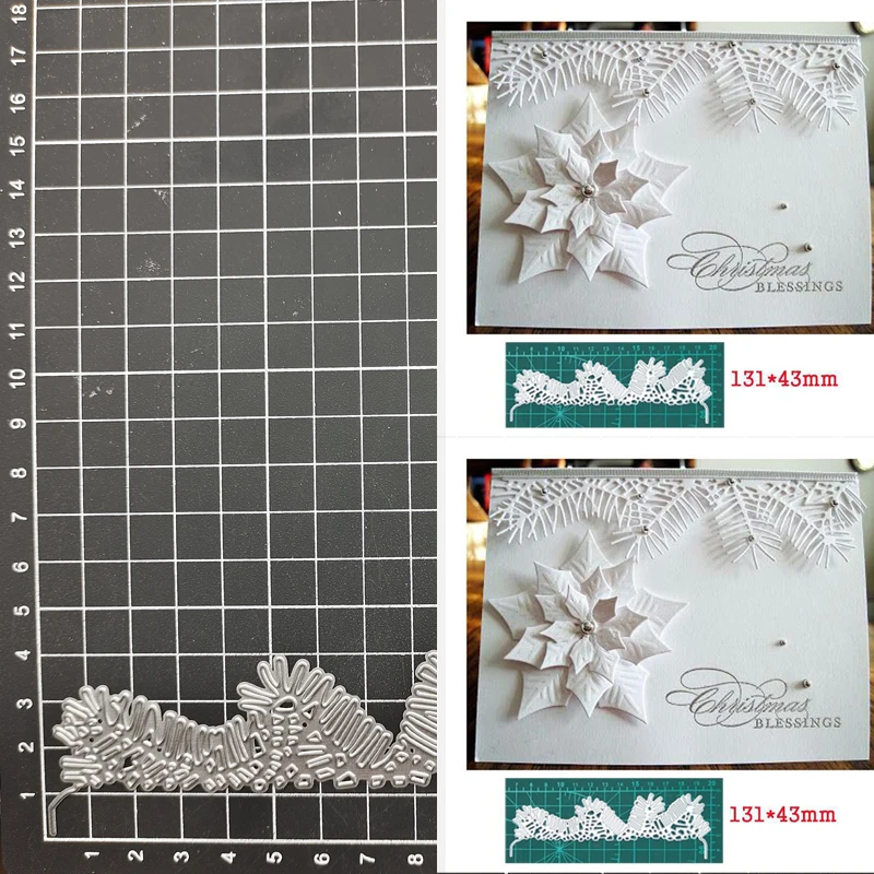 

Leaves Metal Cutting Dies Stencil Scrapbooking DIY Album Stamp Paper Card Embossing Decor New Dies