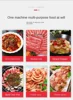 Tqh Mutton Meat Slicer Commercial Electric Automatic Beef Roll Frozen Meat Semi-automatic Slicer 3
