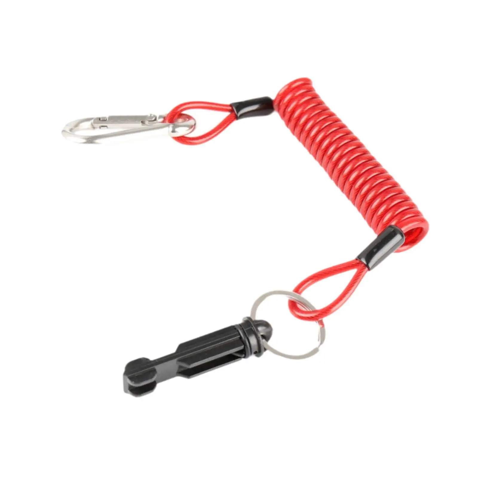 Trailer Breakaway Switch,Electric Brake Switch Trailer Brake Control System Sturdy Metal Breakaway Coiled Cable