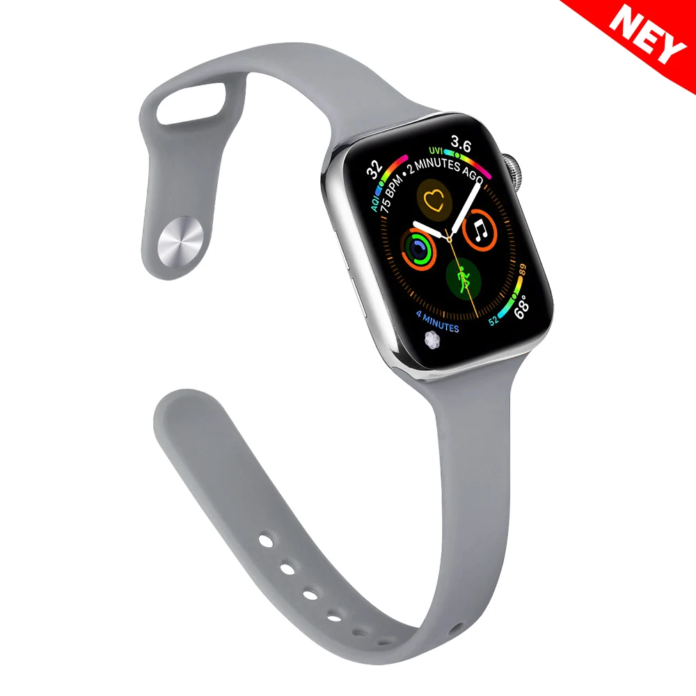 Slim Starlight Sport Silicone Watch Band Collection