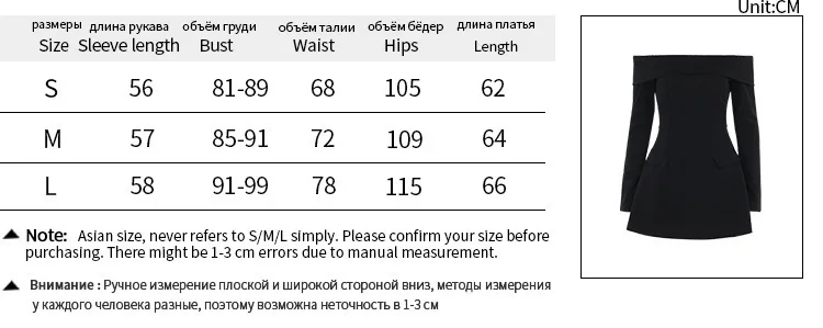 Off-shoulder Long Sleeve Sexy Mini Dress For Women Two Pocket Strapless Backless A-line Club Party Sexy Dress Elegant