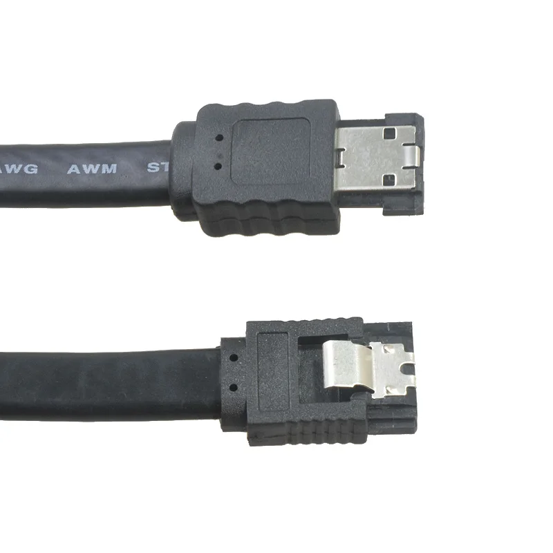 SATA-ESATA �Ǵ� ESATA-SATA ���̺� ��-�� M/M ���� Ȯ��� Ȯ�� HDD 6Gbps