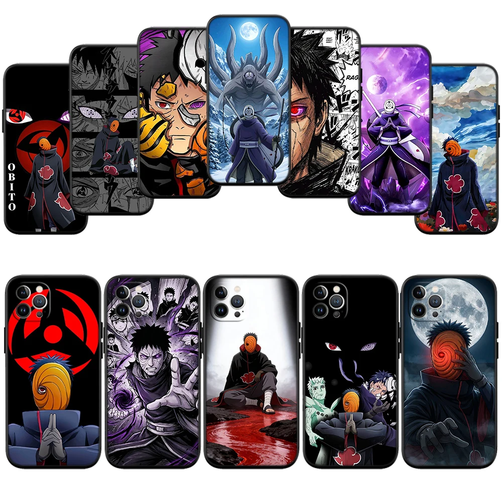 Premium Uchiha Obito Naruto Graphic Phone Case