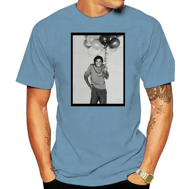 Michael Jackson T Shirt Palloncini Billie Jean Off The Wall Jackson Cinque 5