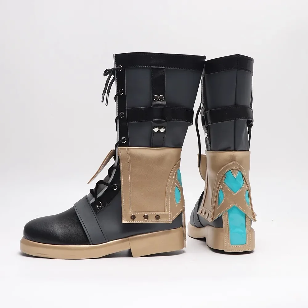 Genshin Impact Freminet Cosplay Shoes/Boots for Adults (Unofficial)