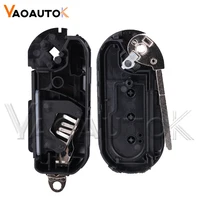 กุญแจรีโมทรถยนต์สำหรับ Fiat 500 MPV Punto Bravo Ducato Doblo Qubo Grande สำหรับ Citroen Jumper สำหรับ Peugeot Boxer สำหรับ Delphi สำหรับ Marelli 3