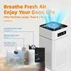 Air Purifier Portable Desktop Air Freshener Smoke Odor Generator Air Cleaner for Car Room Kitchen with Replaceable  Filter