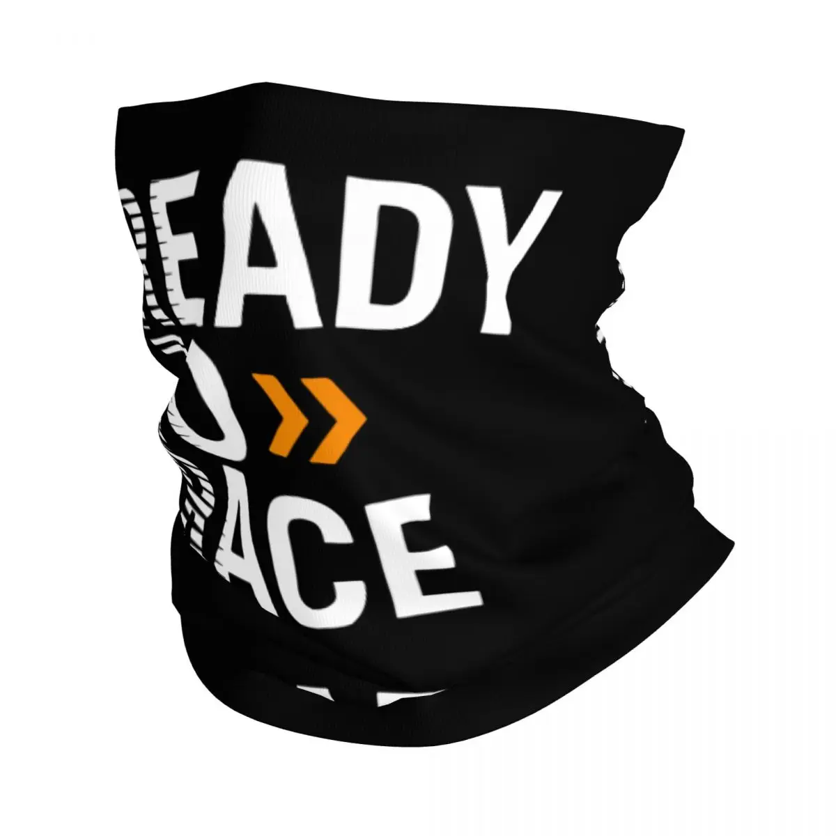 

Ready To Race T-Shirt Bandana Neck Gaiter Printed Motocross Bitumen Bike Life Face Scarf Face Mask Outdoor Sports Adult Washable