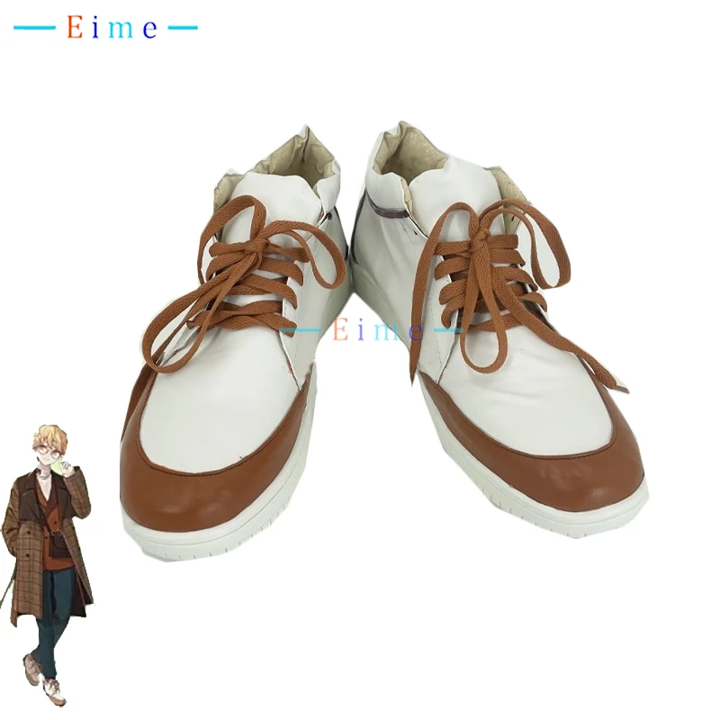 

PJSK Tenma Tsukasa Cosplay Shoes Project Sekai Cosplay Props PU Leather Shoes Halloween Boots Custom Made