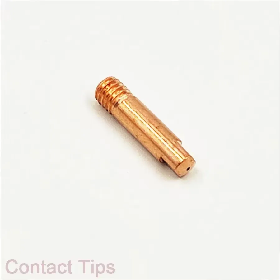 Welding Contact Tip 5/10PCS Tip Gas Nozzle MB-15AK M6*25mm 0.6/0.8/0.9/1.0/1.2mm For MB-15AK 14AK MIG/MAG Part