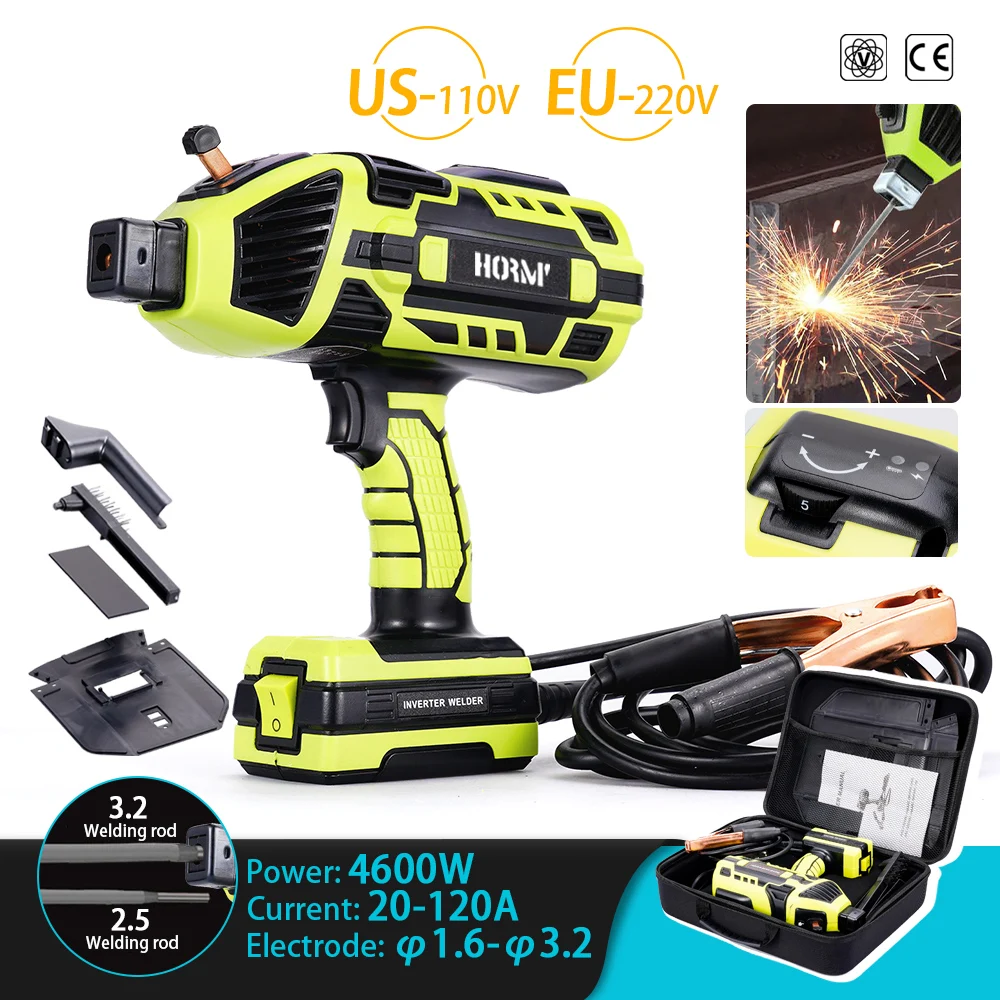 Semi Automatic Welding Machine 220V Handheld Arc Welder Home Electric Welder Digital Intelligent Current Thrust Fit Tool