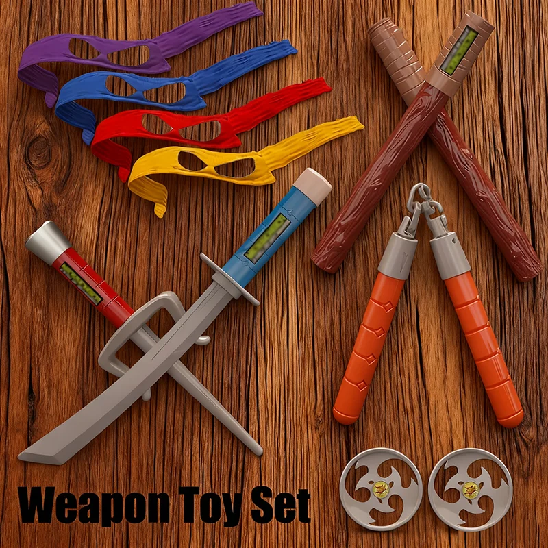 Ninja Cosplay Costume Set with Accessories for Halloween and Christmas Gifts