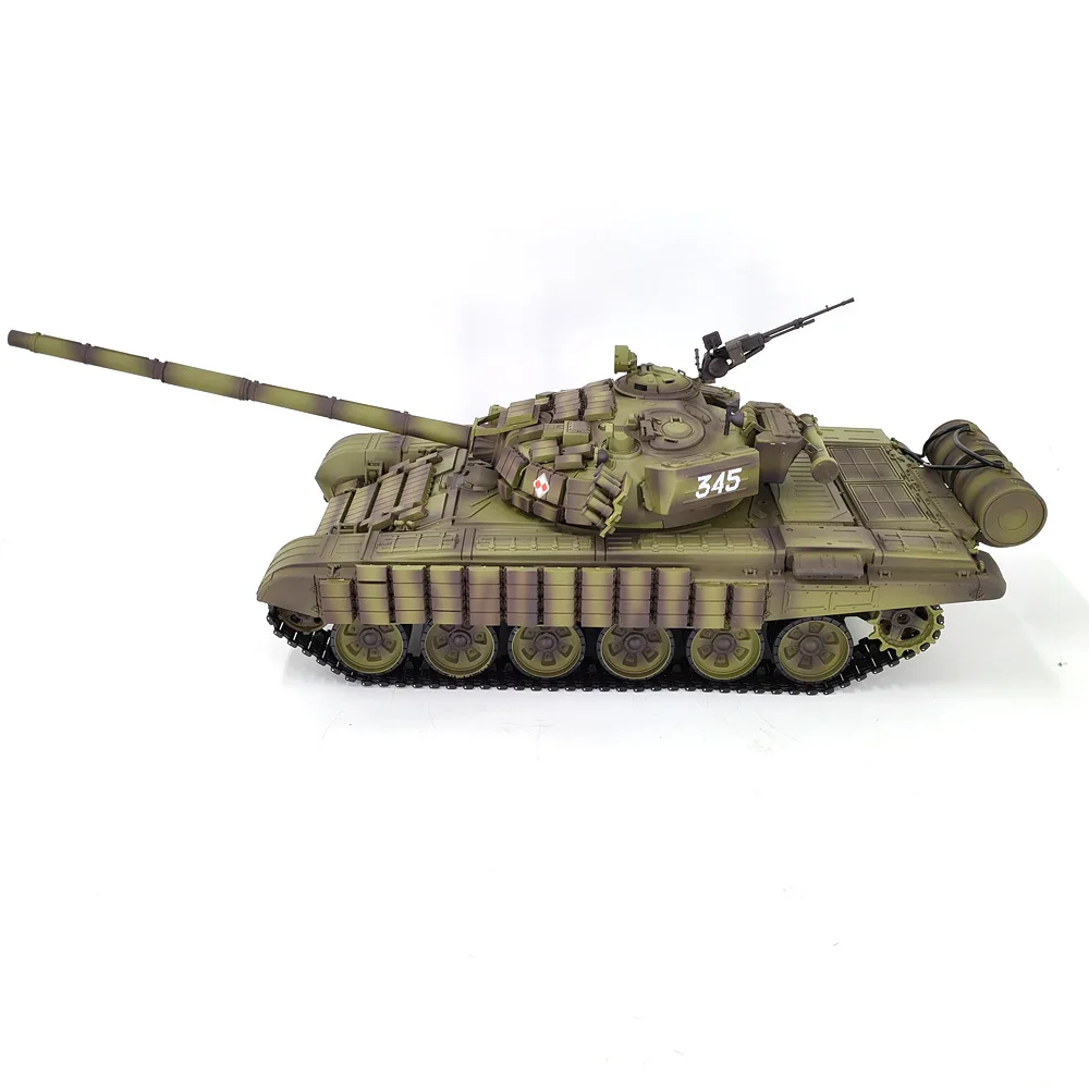 Henglong 3939 All Metal Russian T-72ERA RC Tank Model Explosive Anti-armor Remote Control Simulation RC Car Toys Gifts 5