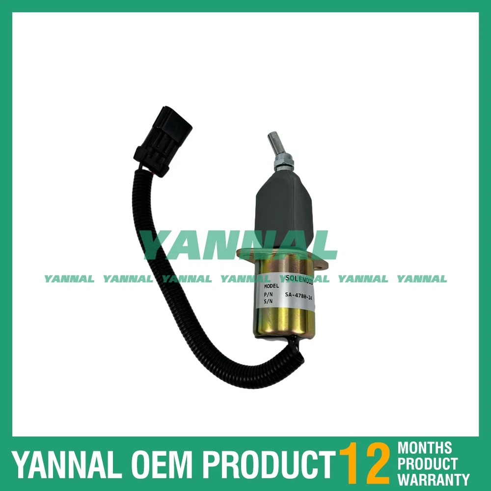 

For Hitachi EX215 engine parts Solenoid Valve SA-4780-24 24V