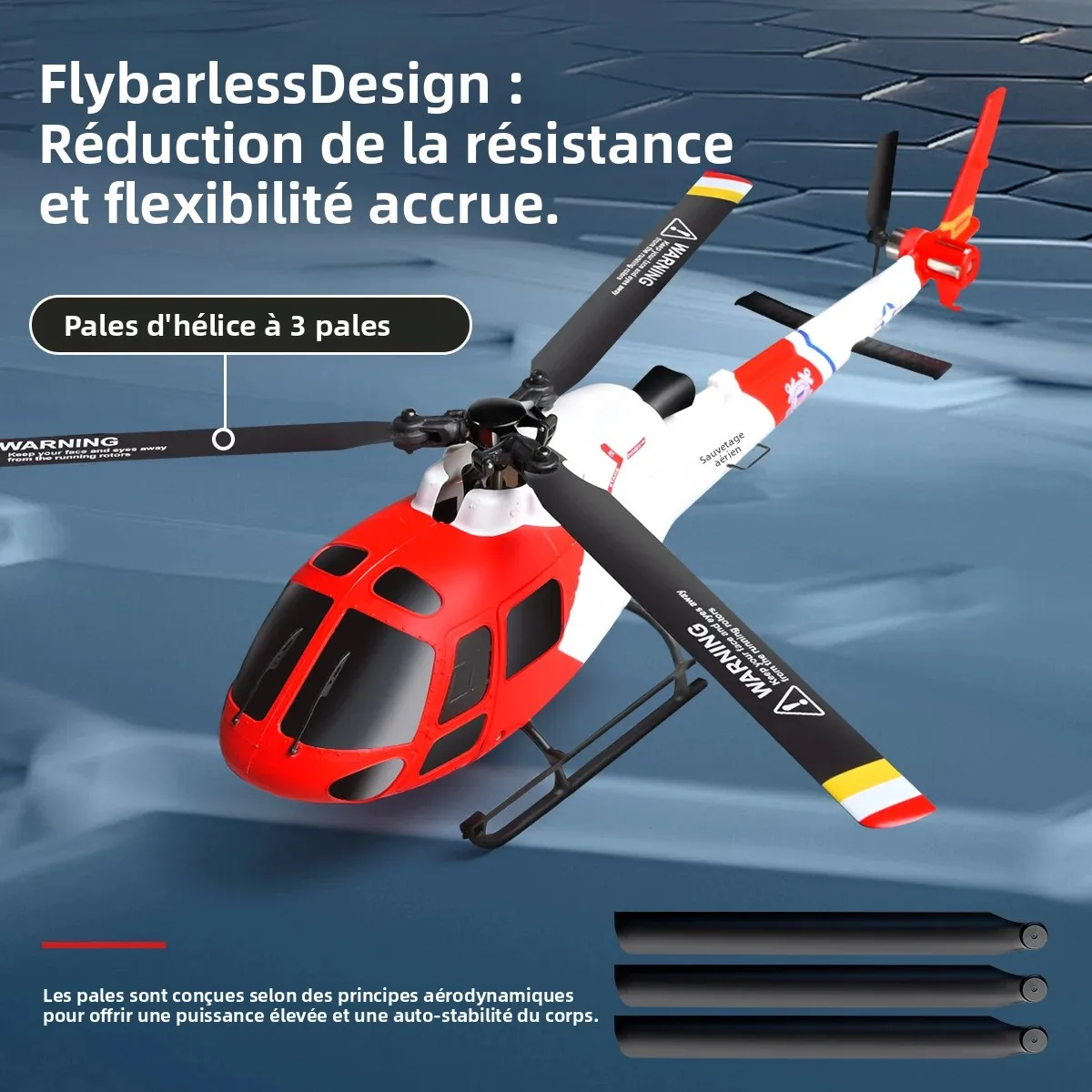 WLtoys K150 Hélicoptère RC Brushless 2.4G 6 Axes Gyroscope Maintien Altitude