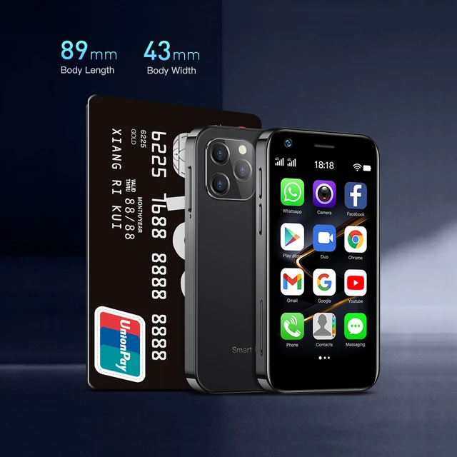 966-6666cb.jpg SOYES – Mini Smartphone XS12 4G LTE, 3 go de RAM, 64 go de ROM
