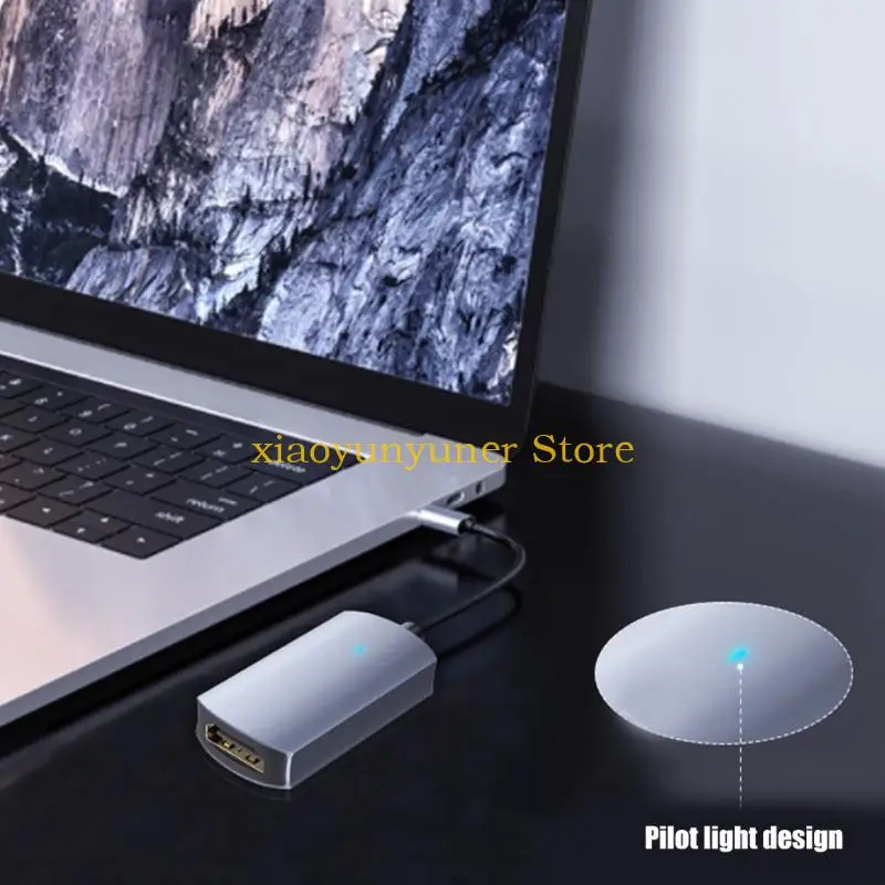 P9JB USB C 어댑터 4K60hz 고화질, 부드러운 3D 재생
