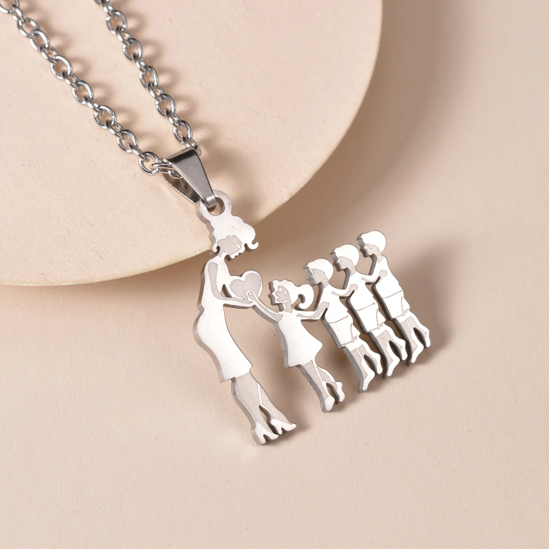 Mum necklace MOTHER AND DAUGHTER NECKLACE x2 stainless steel pend Christmas  258 | eBay