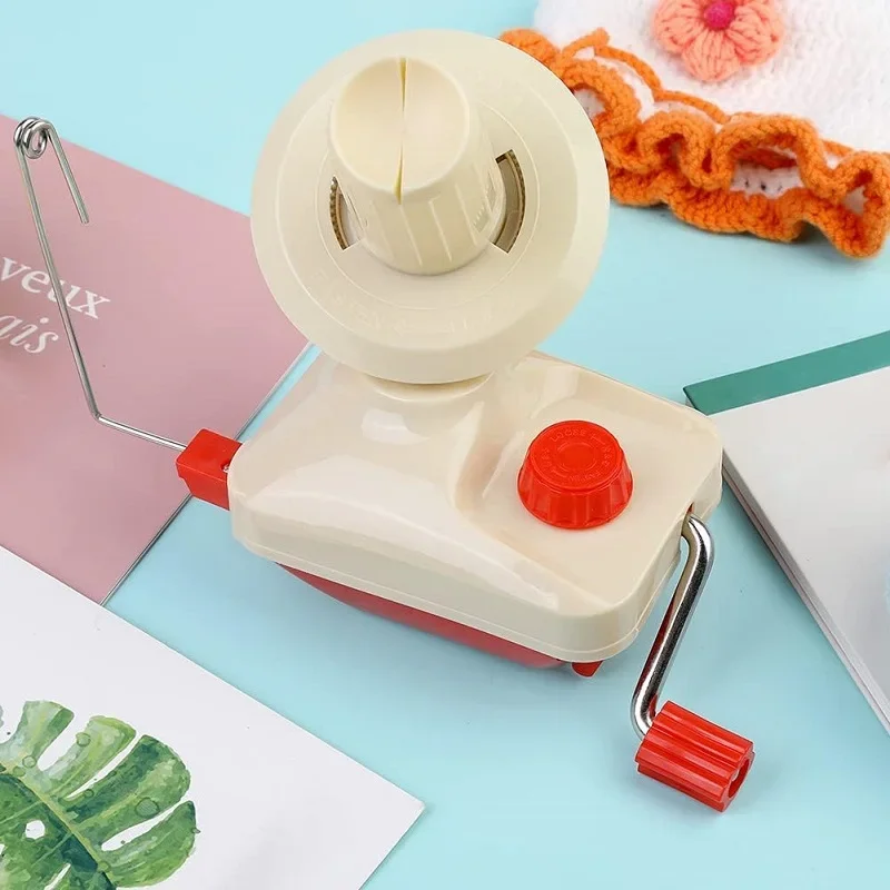 Yarn winding tool BUDDUR 1PC manual home yarn winding machine portable for cotton yarn thread balls making DIY handmade craft accessories
