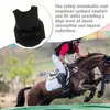 Kids Equestrian Vest Professional Shock Absorption Lengthened Filler Waistcoat Horse Riding Equipment Outdoor Sports CL 6