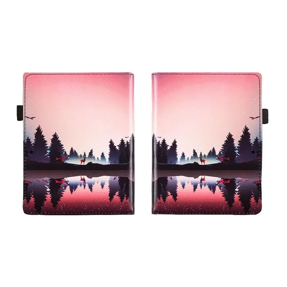 Slim Smart PU Leather eReader Case with Auto Sleep/Wake & Hand Holder, 7.8 inch Protective Shell