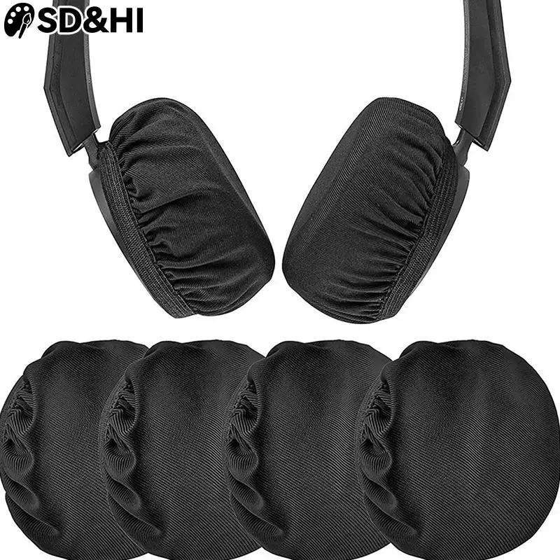 

2 шт. многоразовые гигиенические универсальные мягкие моющиеся наушники эластичные защитные пылезащитные наушники прочные дышащие