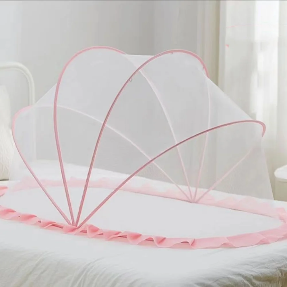 New Foldable Bed Mosquito Net Undecided Baby Accessories Baby Canopy Yurt Sunshade Plastics Mosquito Cover 4