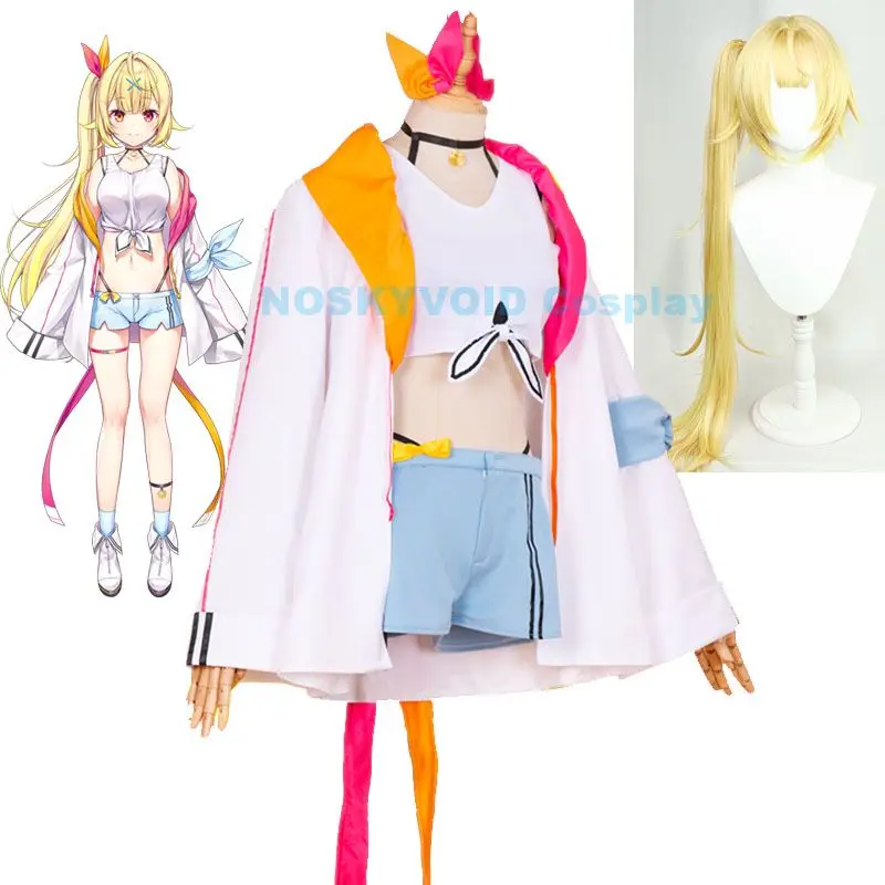 

Nijisanji VTuber Sara Hoshikawa Cosplay Costume Virtual YouTuber Initial Clothing Sara Wig Headgear Retail Hairpiece