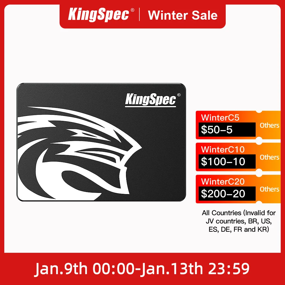  SSD Drive HDD 2.5 Hard Disk SSD 1TB HD SATA Disk Internal Hard Drive for Laptop Computer KingSpec 