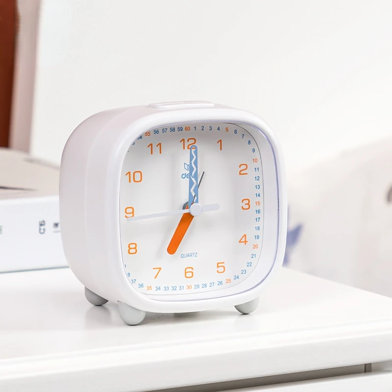 

Будильник для учеников и детей, простой креативный будильник с указателем для спальни, тихий ночник, будильник