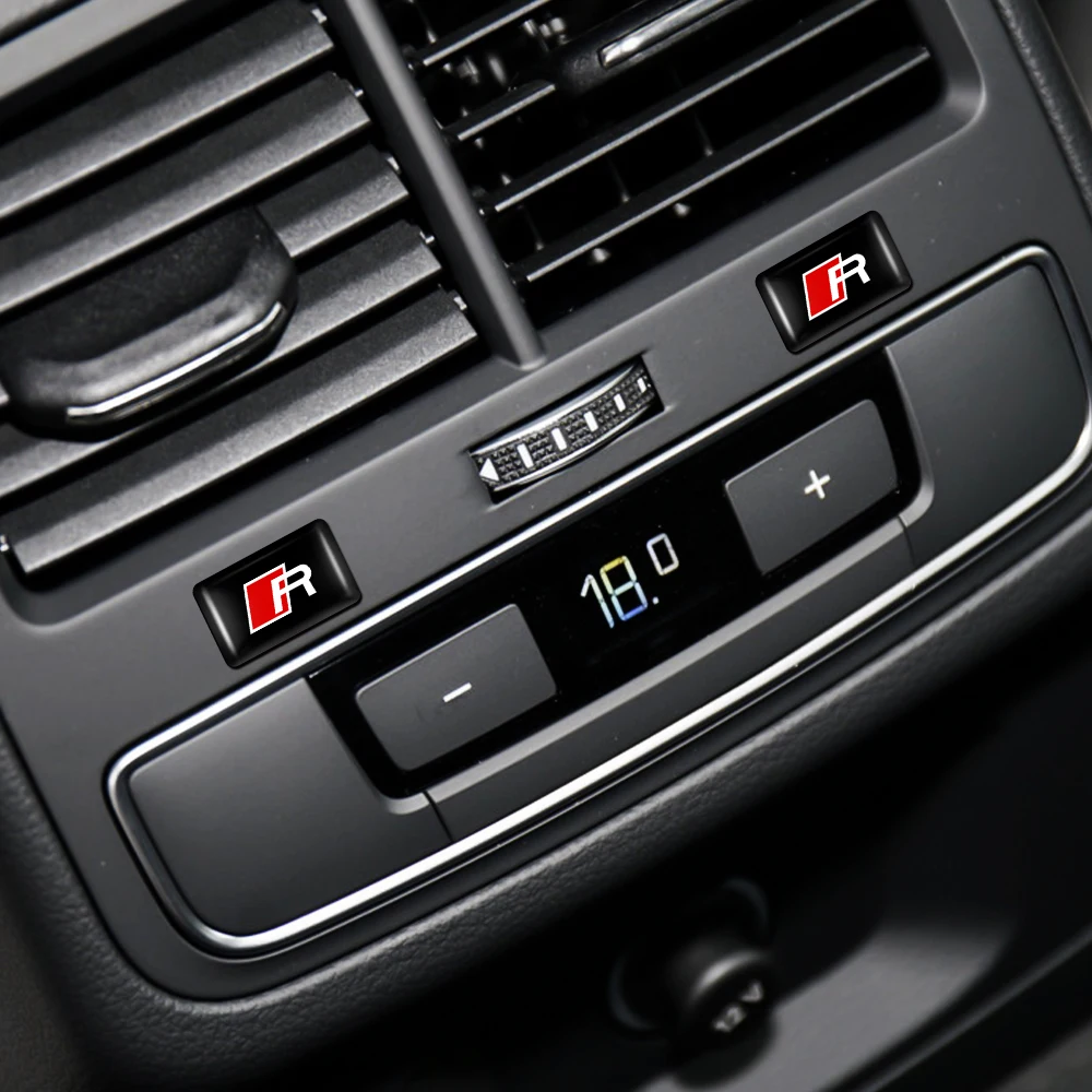 Compact 3D Steering Wheel Sticker for Car Interior Decoration