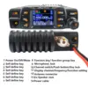 AnyTone Walkie Talkie GMRS AT-778UV AT-778UVII 136-174 & 400-490MHz 25W Dual Band VOX Analog Mobile Radio  Color Display 4