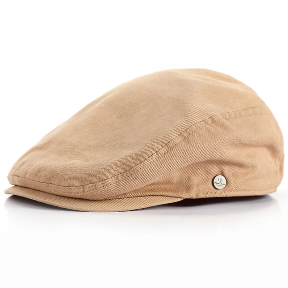 HT4156 Beret New Spring Summer Cap Hats for Men Women Adjustable   Flat Beret Cap Male Female Artist Painter Beret Hat