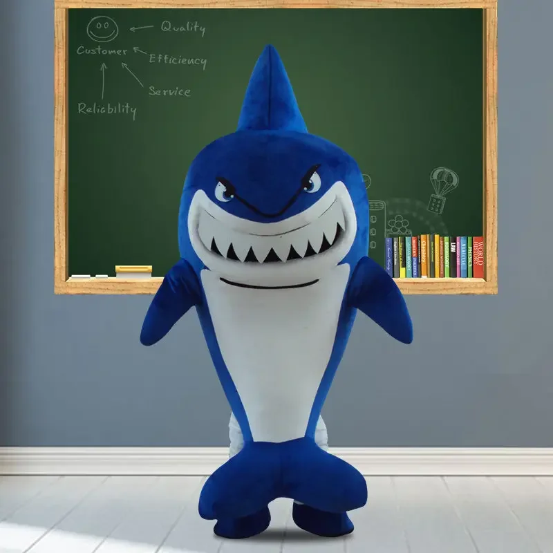 [TML] Cosplay shark Mascot Costume Cartoon character Advertising Party animal carnival 2