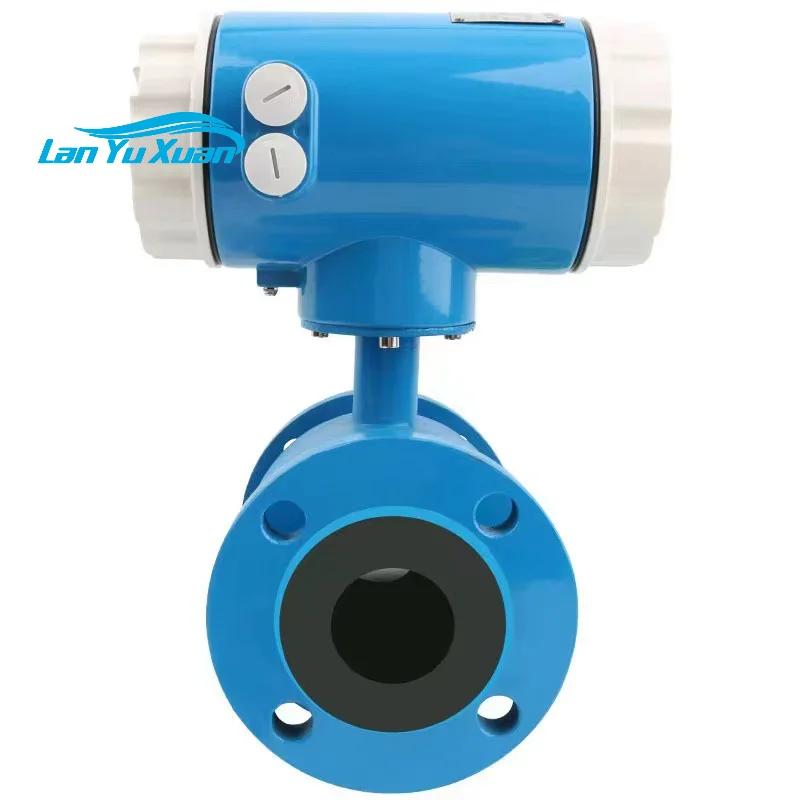 

sewage liquid pipeline type anti-corrosion and explosion-proof digital display meter, high-precision sensor, split DN100