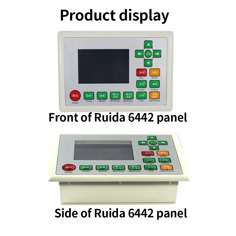 

Ruida Laser Control RD6442S RDC6442S CNC Laser Engraving Machine Motherboard Cutting Machine System RDC6442S Controller Pane Set